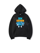 Bruh 67 Six Seven 6-7 Funny Brainrot Meme for Teens Adults Pullower Hoodie Y2k S