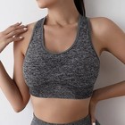 1 Pc Women Push Up Sports Bra Breathable Yoga Fitness Underwear