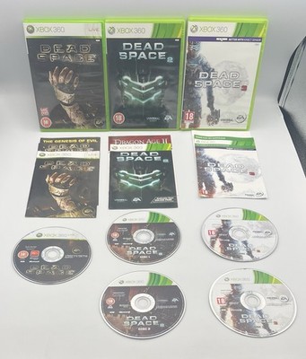 Xbox 360 Dead Space Trilogy Bundle Spiel 1, 2, 3 PAL komplett mit Anleitungen