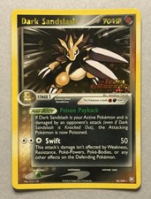 Pokemon TCG Dark Sandslash 18/109 Team Rocket Returns Reverse Holo Stamp 2004 on eBay
