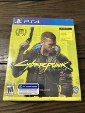 NEW Cyberpunk 2077 PS4 PlayStation 4 SEALED FREE SHIPPING (BROKEN CASE)