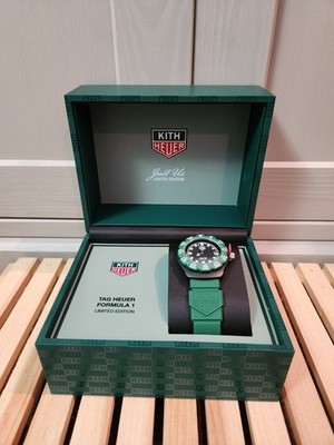 Kith TAG Heuer Formula 1 Green Watch Limited Edition #/825