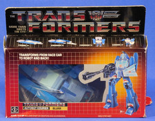 TRANSFORMERS G1 BLURR COMPLETE WITH BOX 1986 VINTAGE MOVIE