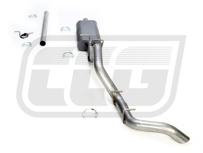 Stainless CatBack Exhaust Muffler System 98-01 Dodge Ram 1500/2500 5.2L/5.9L V8