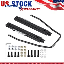 Racewill Seat Slider Seat Mounting Track Assembly Kit Fits NRG Sparco Universal