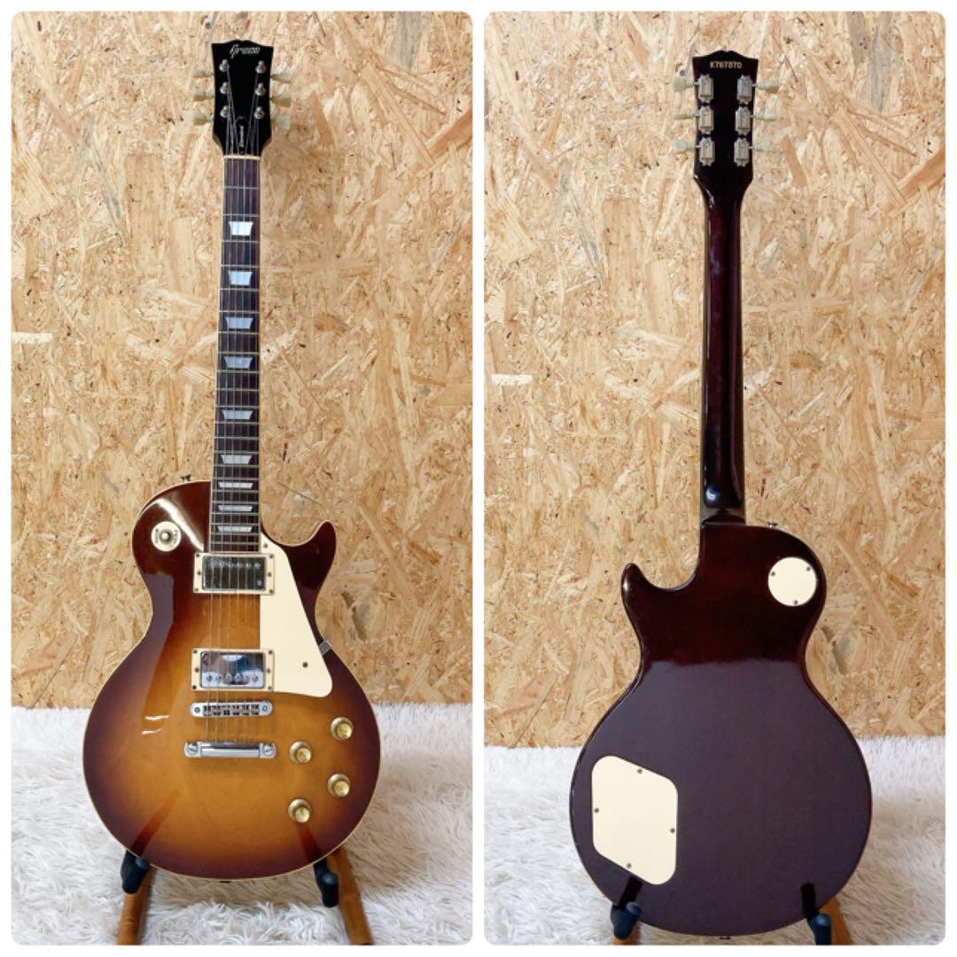 Greco EG-500 1978 Vintage Electric Guitar Japan MIJ w Case Black