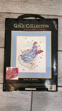 Dimensions Gold Collection ANGEL OF SPRING Cross Stitch Kit Sealed 3777 VTG HTF