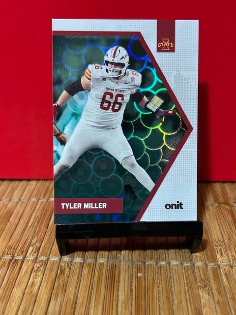 2025 Onit Football #P9 Tyler Miller Teal Dots