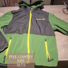 Free Country Kids Size 10/12 Fleece Jacket