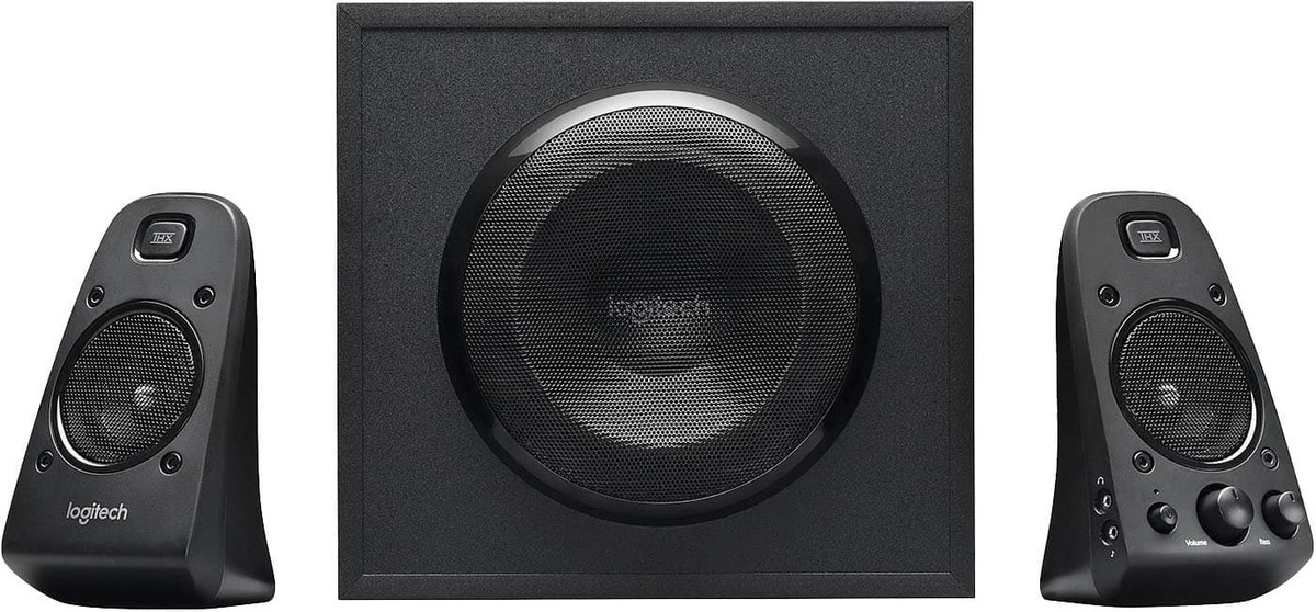 Logitech Z623 THX認証 2.1スピーカーセット Logitech - Z623 2.1 Speaker System (3-Piece) - Black | eBay