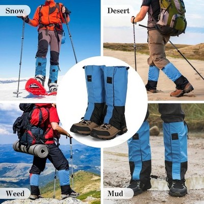 Wasserdichte Winter Gamaschen leichte überdachte Stiefel für Outdoor Sport