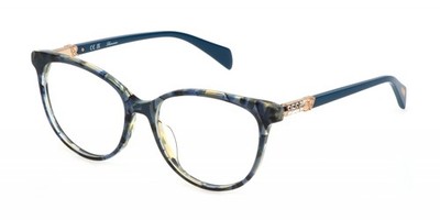 Blumarine VBM825S Avana blu lucida 54/16/135 WOMAN Eyewear Frame