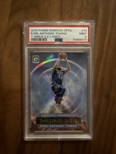 2019-20 Panini Donruss Optic - T-Minus 3, 2, 1 Karl-Anthony Towns #10 Holo Prizm