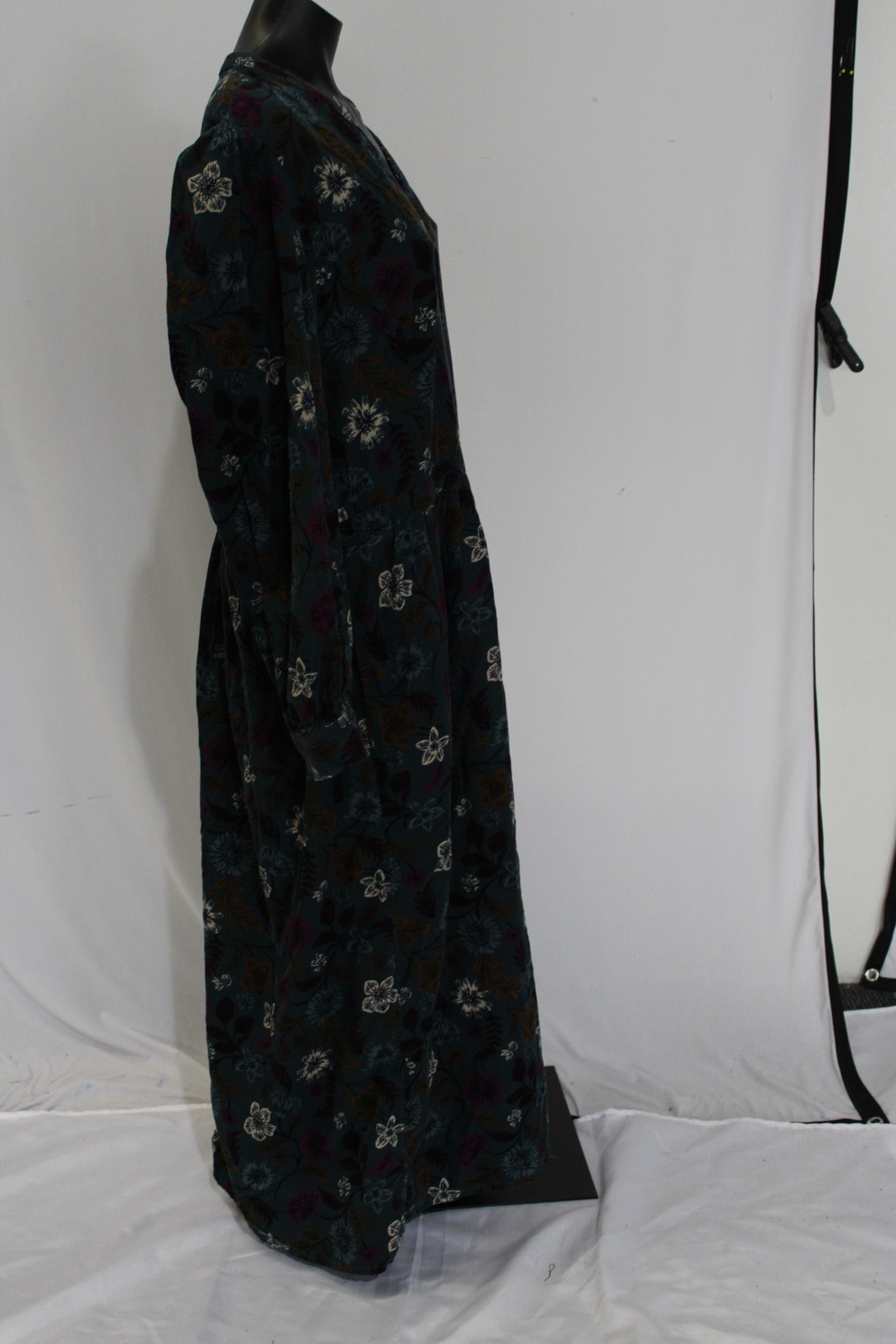 Sea Salt Cornwall Women's Rose Cottage Corduroy Midi Dress AP2 Blue Size: 14 image 5