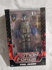 ValaVerse Action Force Steel Brigade SDS-03 Figure New Sealed