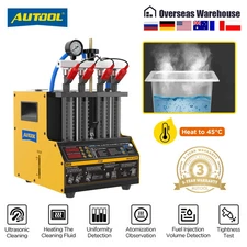 Automotive Fuel Injector Tester Nozzle Cleaning Machine Injector Cleaning 