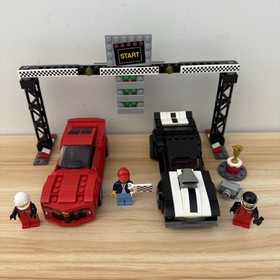 Lego 75874 Speed Champions Chevrolet Camaro Drag Race 100% Complete 2016