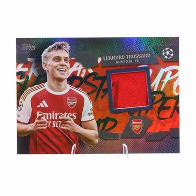 2025-26 Topps Flagship UEFA Leandro Trossard Superstar Relic Patch #TSR-LT