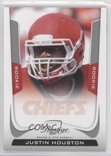 2011 Panini Prestige Rookie Justin Houston #257 0p6