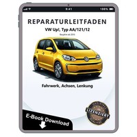 VW Up! Typ AA Ab 2016 Fahrwerk Achsen Lenkung Werkstatthandbuch PDF Datei