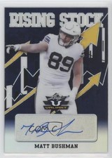 2021 Leaf Valiant Rising Stock Navy Blue /35 Matt Bushman #RS-MB1 Auto 0u66