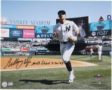 Anthony Volpe New York Yankees Signed 16x20 Opening Day Photo w/MLB Debut Insc