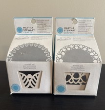 Martha Stewart Circle Edge Punch Set Of Two Modern Lace  Rounded Leaf