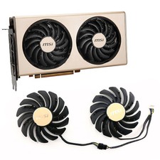 Cooling Fan Replacement Fan Outer Cover for MSI RX5700XT 5700 8GB EVOKE/MECH