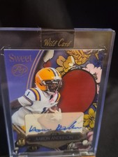 Wild Card Sweet Ap 2026 True 1/1 Aaron Anderson Auto Rookie Card 1 of 1