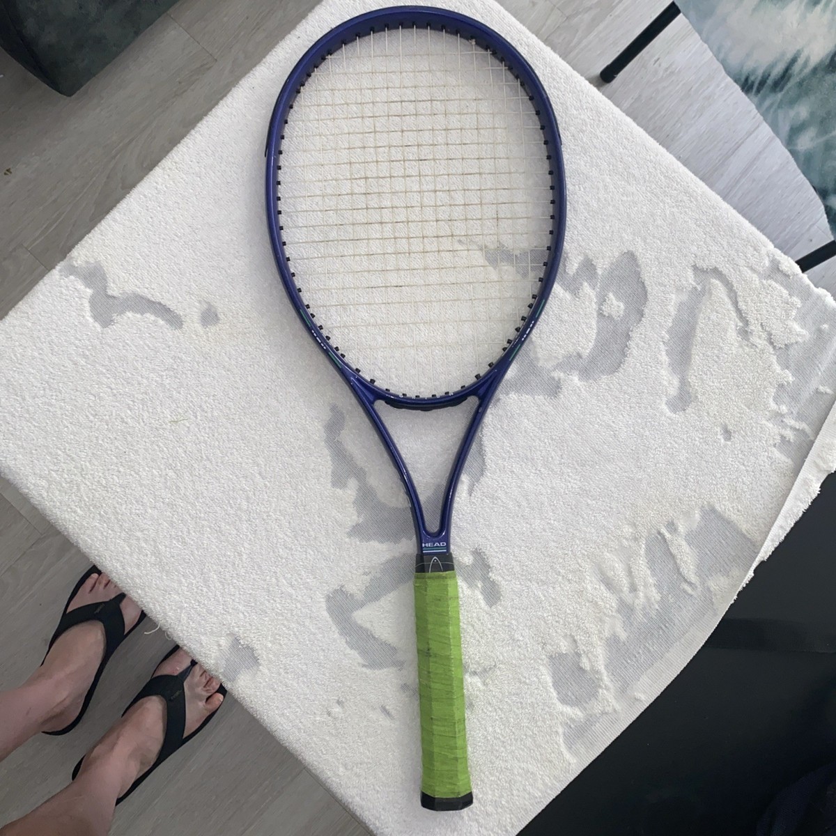 G-RAP (青) MEANPEACE HEAD ORION 660 TENNIS RACKET 4-1/2 27