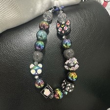 Beaded Wrist Strap Cell Phone Chain for Women 