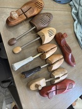 Vintage Wood Shoe Stretchers Lot of 7 in Various Sizes/Brands