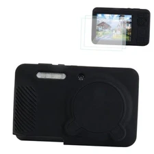  Silicone Case for Kodak PIXPRO FZ55 Case, Accessories for Kodak PIXPRO Black