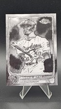 Mookie Betts 2025 Topps Shoebox Treasures Andy Friedman Grayscale /75 #26