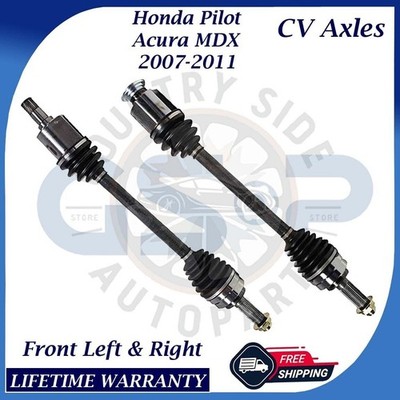 GSP OEM Front CV Axles For 2007-2011 Honda Pilot/Acura MDX Lifetime Warranty