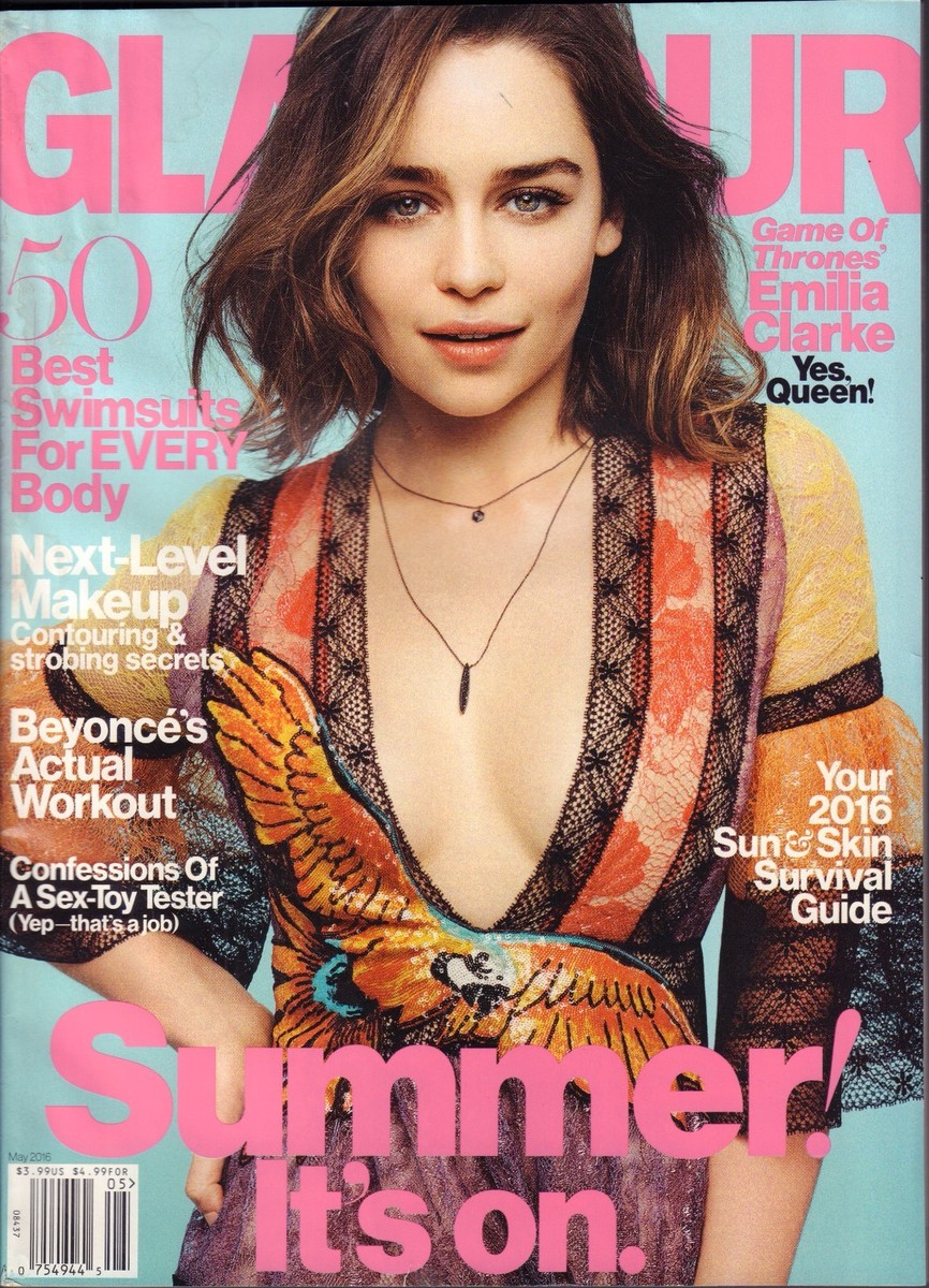 Glamour May 2016 Emilia Clarke GD 062416DBE2 | eBay Glamour May 2016 Emilia Clarke GD 062416DBE2 | eBay