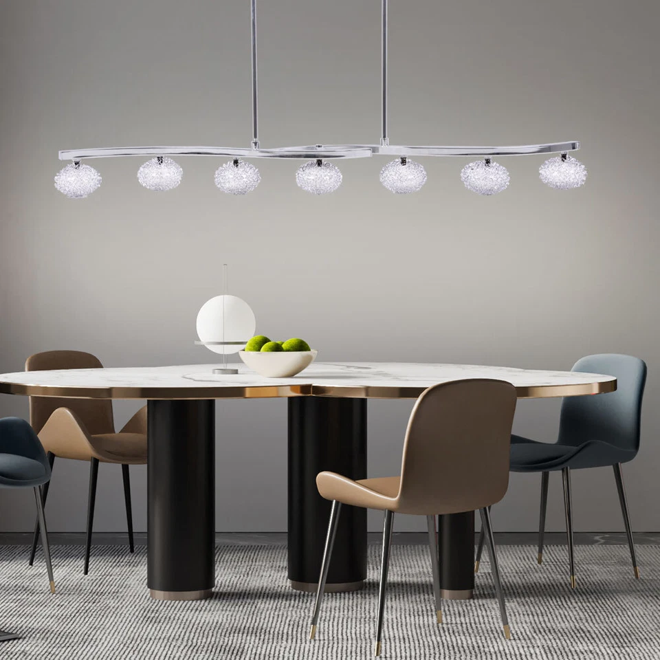 Lampada Pendente Illuminazione Camera Letto Massive Lxwxh 102x22x74, 5cm - Immagine 4 di 4