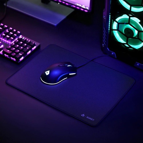 Mouse Mat Mouse Pad Plain Fabric Non Slip PC Desktop Computer Laptop 35*25 cm - Picture 7 of 7