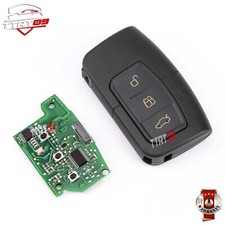 FUNKSCHLÜSSEL FÜR FORD FOCUS MONDEO KUGA C-MAX KEYLESS GO 434MHz 4D60 3 TASTEN