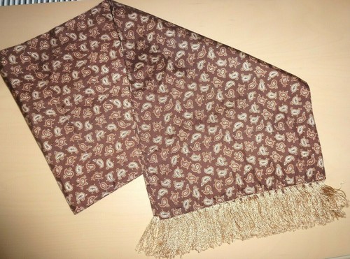 VINTAGE Retro Scarf Cravat Dapper Scooter Mod Indie Goodwood Ascot Races - Picture 5 of 7