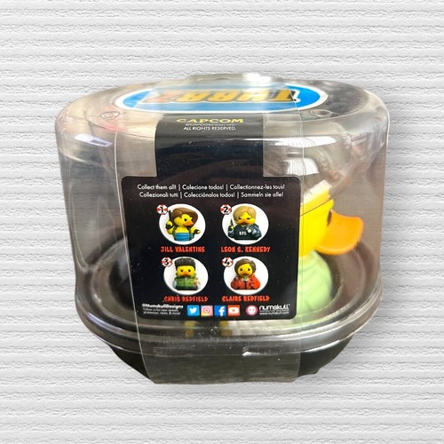CAPCOM Resident Evil Chris Redfield Tubbz Duck in Tub and Case - Picture 3 of 6