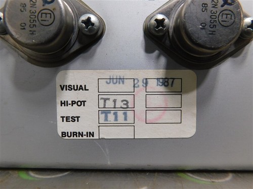USED GFC Hammond GFDD 101 Linear Power Supply - Picture 5 of 5