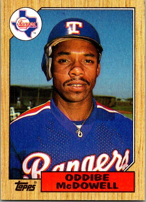 1987 Topps #95 Oddibe McDowell | eBay