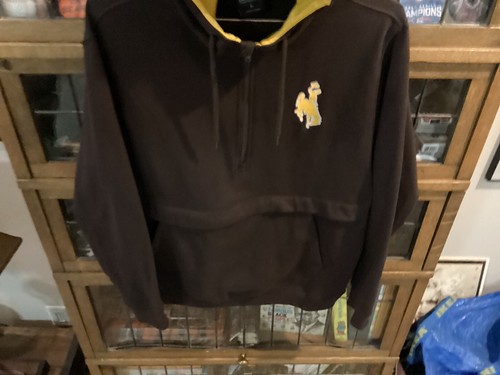 Wyoming Cowboys braun COLOSSEUM 1/4 Zip Pullover Hoodie Sweatshirt Gr. L - cool - Bild 10 von 13