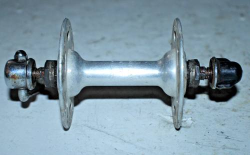 Vintage Normandy Front Bike Hub Silver 36H 100mm High Flange Cruiser USA Shipper - Picture 5 of 6