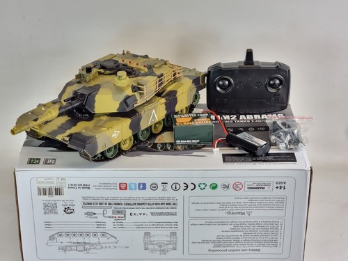 RC Tank BB 1:24 Heng Long US M1A2 Abrams Radio Control RC 2.4g Sound Tank Model - Picture 10 of 24