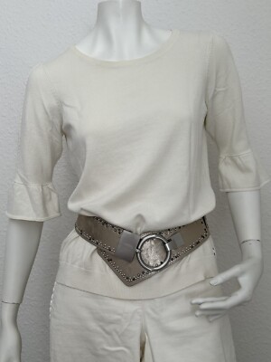 Rita Pfeffinger Pullover & Jeggings off white 2-Teile/ Neuwertig