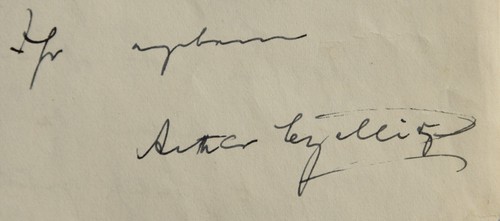 Arthur Czellitzer 1871-1943 Breslau / Autograph 1937 Brief an Bernt Engelmann - Picture 11 of 11