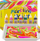 Water Marbling Paint Kit for Kids - Arts and Crafts Gifts for Girls & Boys Ages