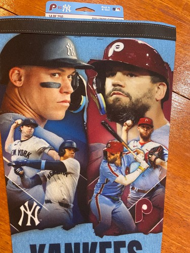 2024 Phillies vs. Yankees Series --July 29-31-Match-Up Pennant--Limited to 250 - Picture 4 of 5